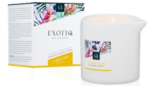 EXOTIQ Masážní svíčka Ylang Ylang - 200g