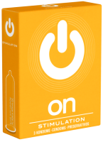 On) Bulk-Pack: Stimulation dotted condoms