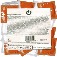 On) Bulk-Pack: Stimulation dotted condoms