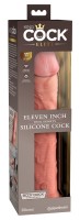 KCE 11 Dildo z dvouvrstvého silikonu Světlý