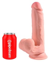 Triple Density Dildo s Pohyblivými Varlaty