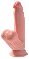 King Cock Plus Triple Density Dildo se houpajícími varlaty