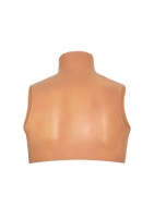 Crop top s prsními vložkami D košík