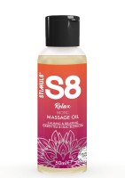 Masážní olej S8 50 ml - Zelený čaj a květ bezu