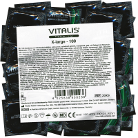 Vitalis Premium Bulk-Pack: X-Large, 100 large condoms