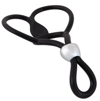 You2Toys Triple Ball and Cock Ring – trojitý erekční kroužek na penis a varlata