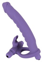 You2Toys Los Analos Double Delight vibrátor s dildem a erekčním kroužkem
