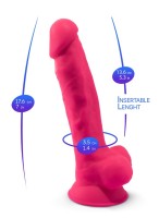 SilexD 7" Model 1 realistické dildo s přísavkou