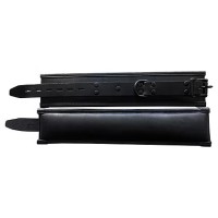 ROUGE Leather Padded Ankle Cuffs Black with Black Accessories