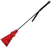 ROUGE Leather Tasselled Riding Crop