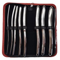 ROUGE Stainless Steel 8 Piece Hegar Dilator Set