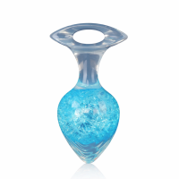 Anální kolík Blue Glimmer (8,7 cm)