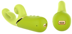 Nafukovací vibrátor s výběžkem na klitoris Full Vibe (23,5 cm)