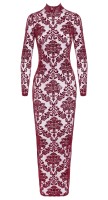 NOIR F383 Kink Royal gown/long dress