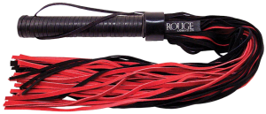 ROUGE Long Suede Flogger Leather Handle