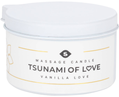 Masážní svíčka Tsunami of Love Vanilla Love (100 ml)