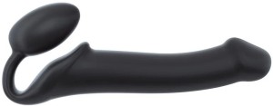 Černé XL dildo Strap-On-Me