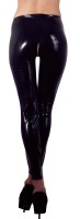 Late X Crotchless Latex Leggings M