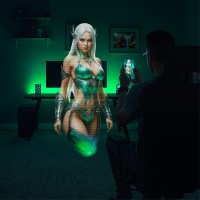 Automatický masturbátor Masturs Forrest Warrior Ayla (26,5 cm)