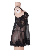 Chateau Noir black chemise