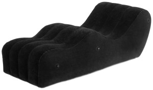 Bedroom Fantasies - The Lounger Inflatable Bench - Black