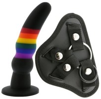 Dreamtoys ESSENTIALS STRAP ON SOLID DILDO