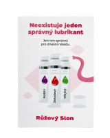 Vzorky lubrikačních gelů Sexy Elephant (6 ks)