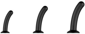 Nexus - Dilator Set Silicone Anal Dildos - Black