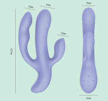 Trojitý vibrátor Triple Bliss (22,7 cm)