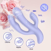 Trojitý vibrátor Triple Bliss (22,7 cm)