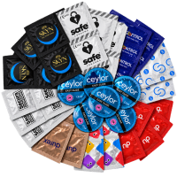 Sada extra lubrikovaných kondomů – Extra Wet Pack (64 ks)