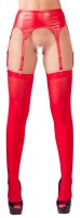 NO:XQSE Suspender Belt Red S/M