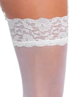 Cottelli LEGWEAR Stockings white S