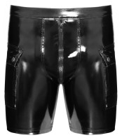 Black Level Vinyl Shorts
