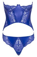 Cottelli LINGERIE Corset blue S