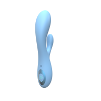 Vibrátor s výběžkem na klitoris Easy Love (18,8 cm)