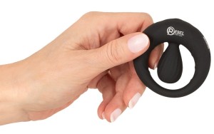 Rebel Cock Ring With A Vibrating Stimulator