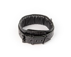 Kožený obojek Sexy Elephant – Noir Croc Collar