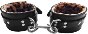 ROUGE Leather Faux Fur Wrist Cuffs