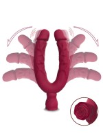Párový vibrátor Double Flow (26 cm)
