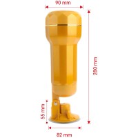 Automatický masturbátor s přísavkou Lara Power Legent (28 cm)