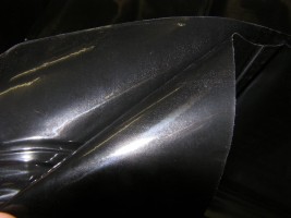 Prostěradlo PVC 200 x 230cm černé