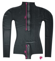 Latexové body - rozměry zezadu