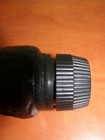 Vibrátor gelový černý,  velikost 20 cm