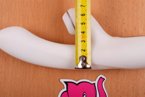 Satisfyer Pro G-Spot Rabbit – celková šířka i s výběžkem