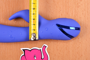 Rotační vibrátor Dream Bunny, průměr spodní části i s výběžkem