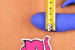 Rotační vibrátor Dream Bunny, průměr špičky