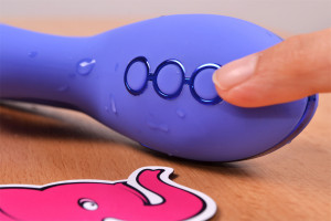 Rotační vibrátor Dream Bunny, ovládání