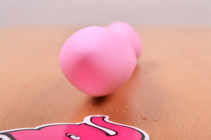 Silikonový vibrátor Pink Lover, záběr z vrchu