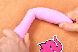 Silikonový vibrátor Pink Lover, ohebnost